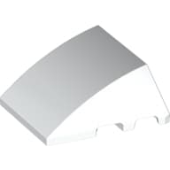 Wedge Curved 4 x 3 No Studs [Plain]