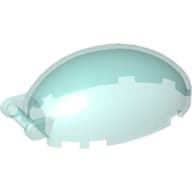 Windscreen 6 x 4 x 2 1/3 Bubble Canopy with Handle