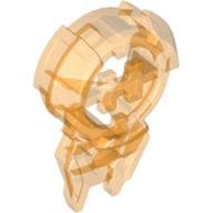 Large Figure Chest Badge with 'H' Hero Factory Logo in Spiked Circle