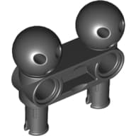 Large Figure Connector, Perpendicular 3L with 2 Pins and 2 Ball Joints