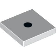 Tile 2 x 2 with 1 Black Dot Print
