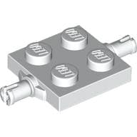 Plate Special 2 x 2 with Wheel Holders