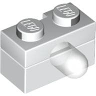 Light Brick 1 x 2 with Single Side Light