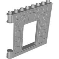 Duplo Building Wall 1 x 8 x 8 with Door Opening - Castle