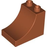 Duplo Brick 2 x 3 x 2 with Curve