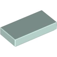 Tile 1 x 2 with Groove
