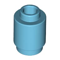 Brick Round 1 x 1 Open Stud