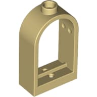 Window 1 x 2 x 2 2/3 with Rounded Top