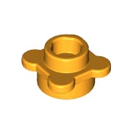 Plant, Flower, Plate Round 1 x 1 with 4 Petals