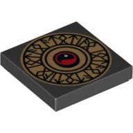 Tile 2 x 2 with Heroica Shield Print