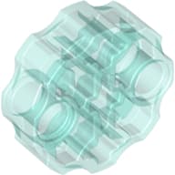 Large Figure Weapon, Barrel with 2 Pin Holes and 3 Axle Holes