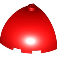 Brick Round Corner 3 x 3 x 2 Dome Top