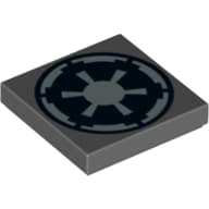 Tile 2 x 2 with SW Imperial Logo Print