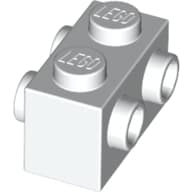 Brick Special 1 x 2 with Studs on 2 Sides