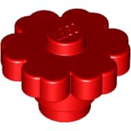 Plant, Flower 2 x 2 - Round [Solid Stud]