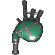 Musical Instrument Bagpipes with Green and White Tartan Print