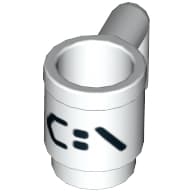 Equipment Cup / Mug with 'C:\' Print