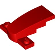 Wedge Curved 4 x 2 x 1 1/3 with 1 x 4 Base [Plain]