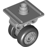 Duplo Airplane Landing Gear with Two Wheels Type 2