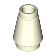 Cone 1 x 1 [Top Groove]