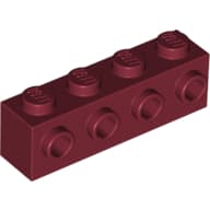 Brick Special 1 x 4 with 4 Studs on One Side