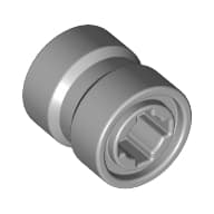 Wheel 8 x 9 with Hole Notched for Wheels Holder Pin, Re-inforced Back