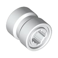 Wheel 8 x 9 with Hole Notched for Wheels Holder Pin, Re-inforced Back