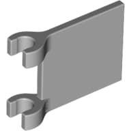 Flag 2 x 2 Square, Flat Clip Edge [Thick Clips]