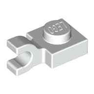 Plate Special 1 x 1 with Clip Horizontal [Thick U Clip]