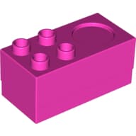 Duplo Stove 2 x 4 x 2 1/2 with 4 Studs and Burner