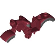 Fairing, Motorcycle, Vintage with Dark Bluish Gray Trim