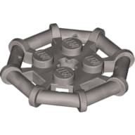 Plate Special 2 x 2 with Bar Frame Octagonal, Reinforced, Completely Round Studs