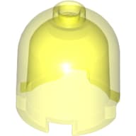 Brick Round 2 x 2 x 1 2/3 Dome Top, Hollow Stud