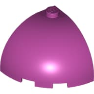 Brick Round Corner 3 x 3 x 2 Dome Top