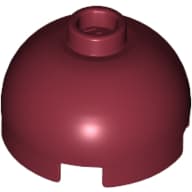Brick Round 2 x 2 Dome Top, Hollow Stud