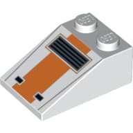 Slope 33° 3 x 2 with Snowspeeder Nose Vent Print