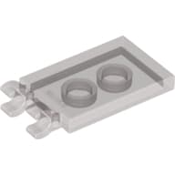 Tile Special 2 x 3 with 2 Clips [Thick Open O Clips]