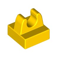 Tile Special 1 x 1 with Clip with Rounded Tips