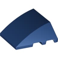 Wedge Curved 4 x 3 No Studs [Plain]