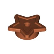 Tile, Star with Stud Holder, Pin Hole