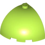 Brick Round Corner 3 x 3 x 2 Dome Top