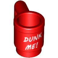 Equipment Cup / Mug with 'DUNK ME!' Print