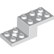 Bracket 5 x 2 x 1 1/3 with Holes, Pin Bottom