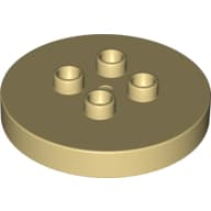 Duplo Plate Round 4 x 4 [aka Table]