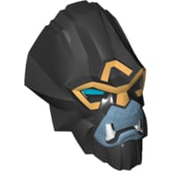 Large Figure Head Gorilla Print