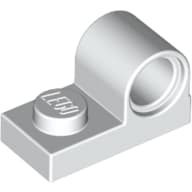 Plate Special 1 x 2 with Pin Hole on Top