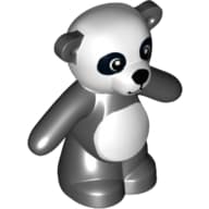 Animal, Bear / Teddy, Arms Down with Panda Print