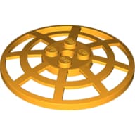 Dish 6 x 6 Inverted, Radar / Webbed [Anti-studs at 90°]