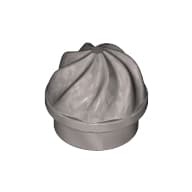 Plate Round 1 x 1 Swirled Top