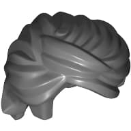 Hair Swept Back, Tousled